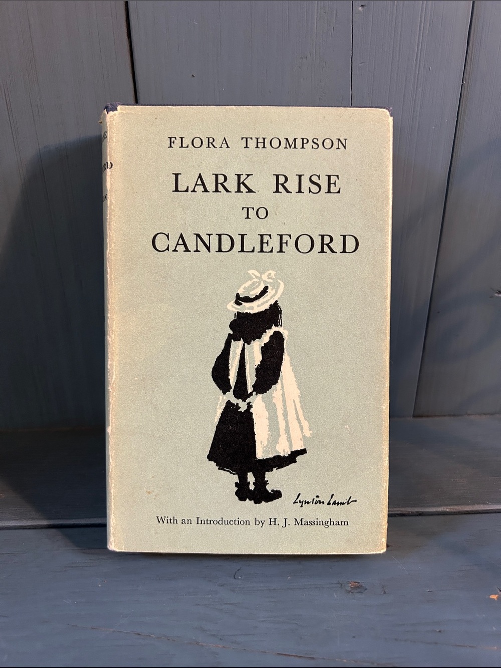 Lark Rise to Candleford by: Flora Thompson Hardcover Book - Mint and Black